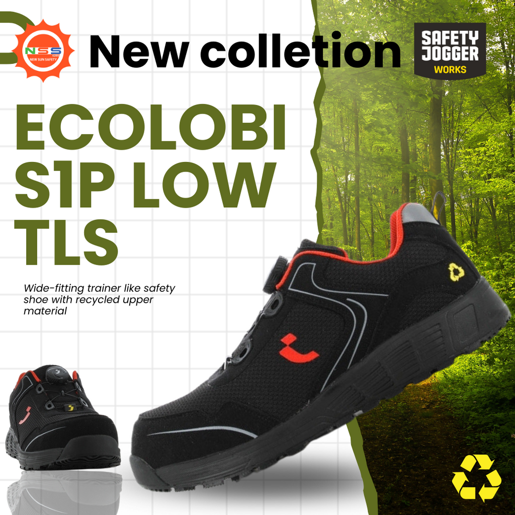 Safety Jogger รุ่น ECOLOBI S1P LOW TLS รองเท้าเซฟตี้หุ้มส้น