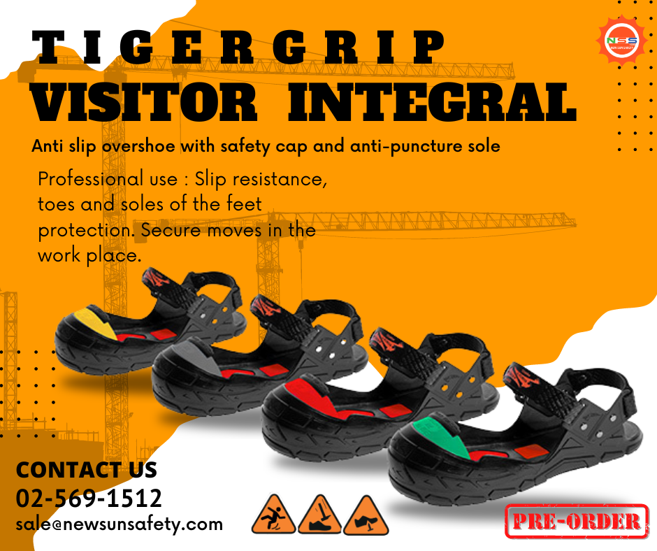 (Pre-Order)Safety Jogger รุ่น VISITOR INTEGRAL รองเท้าเซฟตี้เสริมการกระแทก บริเวณด้านนิ้วเท้า และ กันลื่นกันทะลุ